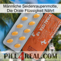 Männliche Seidenraupenmotte, Die Orale Flüssigkeit Nährt 43